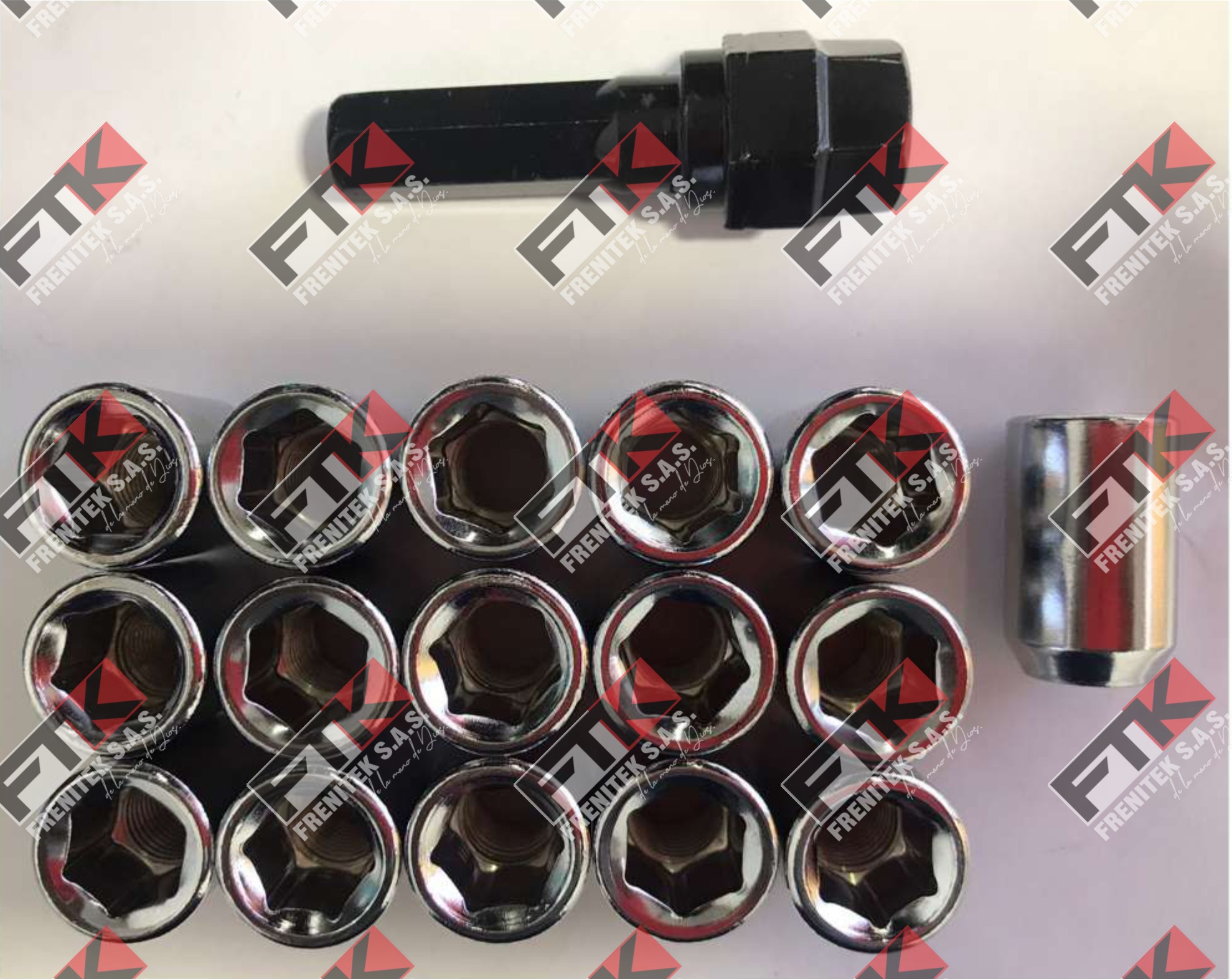 SET TUNNER 12x1.5 CROMADA