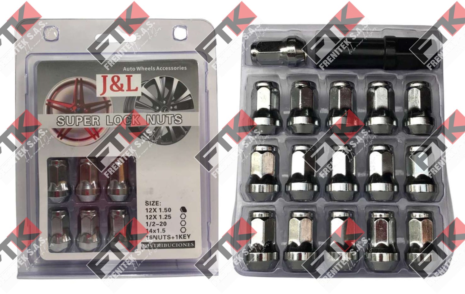 SET 7 CARAS 12x1.5 CROMADO