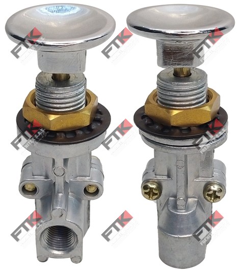 VALVULA SILLA DE CONTROL CROMADA