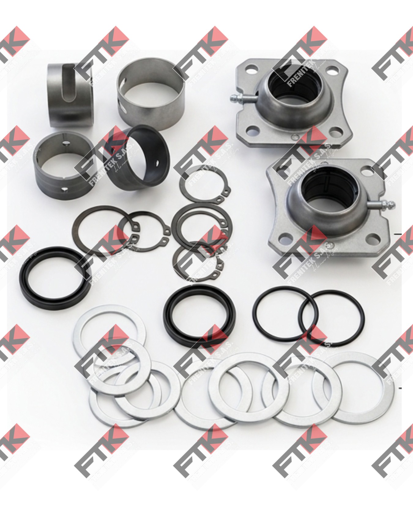 JUEGO DE REPARACIÓN PARA LEVAS DE FRENO RWK