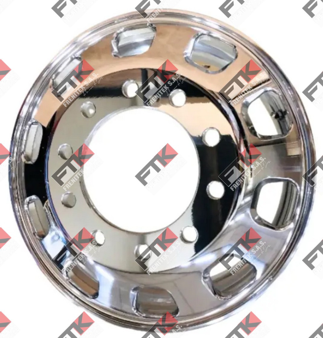 RIN DISCO AMERICANO - ALUMINIO 22.5X9 10V - CUADRADO